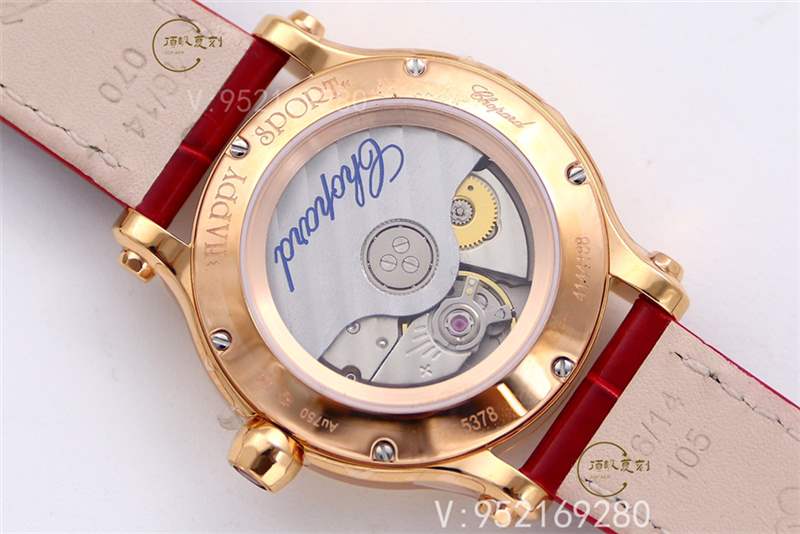 ZF廠蕭邦HAPPY SPORT快樂鉆石中國(guó)紅限量版新品發(fā)布-復(fù)刻表