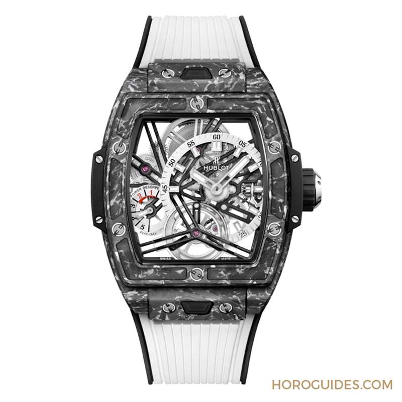 直搗靈魂的爆炸性美學(xué)|Hublot Spirit Of Big Bang 陀飛輪5日鏈腕表-白色碳纖維款、藍寶石款-復(fù)刻表