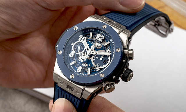 新世代藍調混搭風,手腕上最有型的一款|HUBLOT Big Bang Unico計時碼表-復刻表