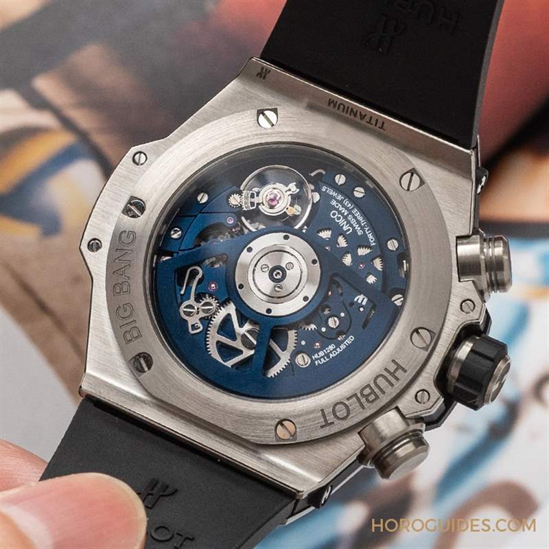 新世代藍調混搭風,手腕上最有型的一款|HUBLOT Big Bang Unico計時碼表-復刻表