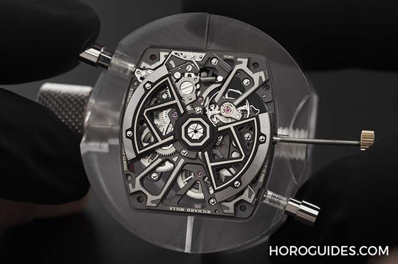 蝶形自動盤,自由切換上鏈模式!RICHARD MILLE RM 35-03 Rafael Nadal自動上鏈腕表-復(fù)刻表