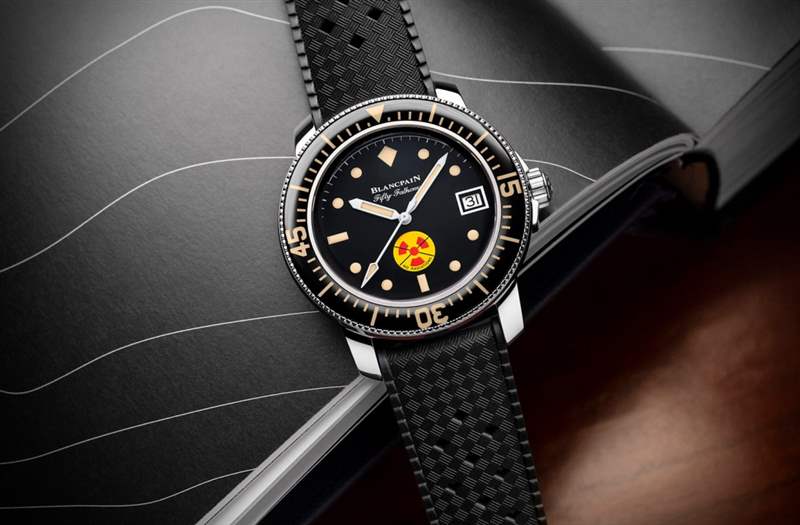 寶珀Blancpain Fifty Fathoms No Rad|讓經典設計回歸的搶眼之作-復刻表
