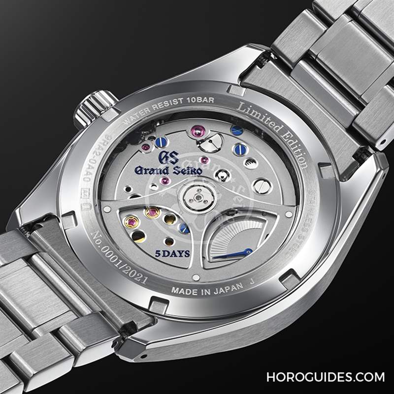 纖薄、精準、長動能,9RA2五日鏈機芯|GRAND SEIKO創業140周年限量紀念表-復刻表