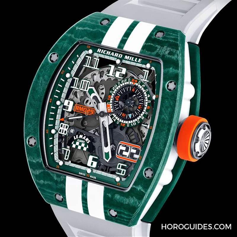 以賽事識(shí)別配色入作!第八款Richard Mille RM 029利曼經(jīng)典賽腕表亮相-復(fù)刻表