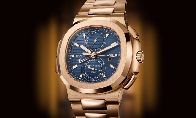 百達(dá)翡麗PATEK PHILIPPE金鷹系列兩地時間計(jì)時碼表5990/1R-001-復(fù)刻表