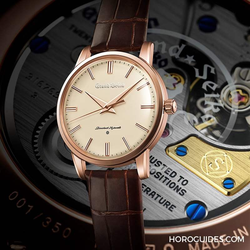 GRAND SEIKO貴金屬限量表,志慶服部金太郎160歲誕辰與SEIKO 140周年-復(fù)刻表