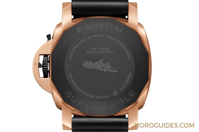 紅金+碳纖維同步現(xiàn)身|沛納海Submersible Goldtech? Orocarbo 44mm-PAM01070-復刻表