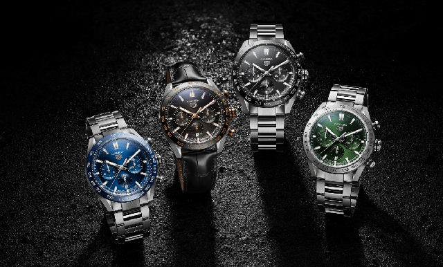 泰格豪雅TAG HEUER Carrera再出力作,現代風多彩面盤志慶品牌周年-復刻表