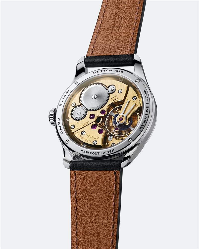 Calibre 135 Observatoire(圖片來源:ZENITH) 史上奪最多天文臺精密計時獎ZENITH機芯大師修復超限量10枚新作-復刻表