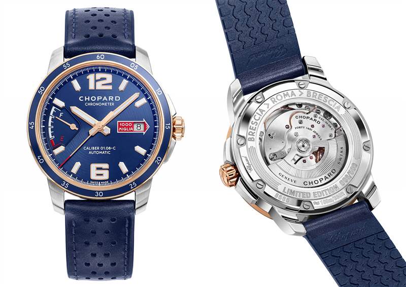 2020肖邦六針GTS Azzurro Power Control 和 Chrono-復刻表