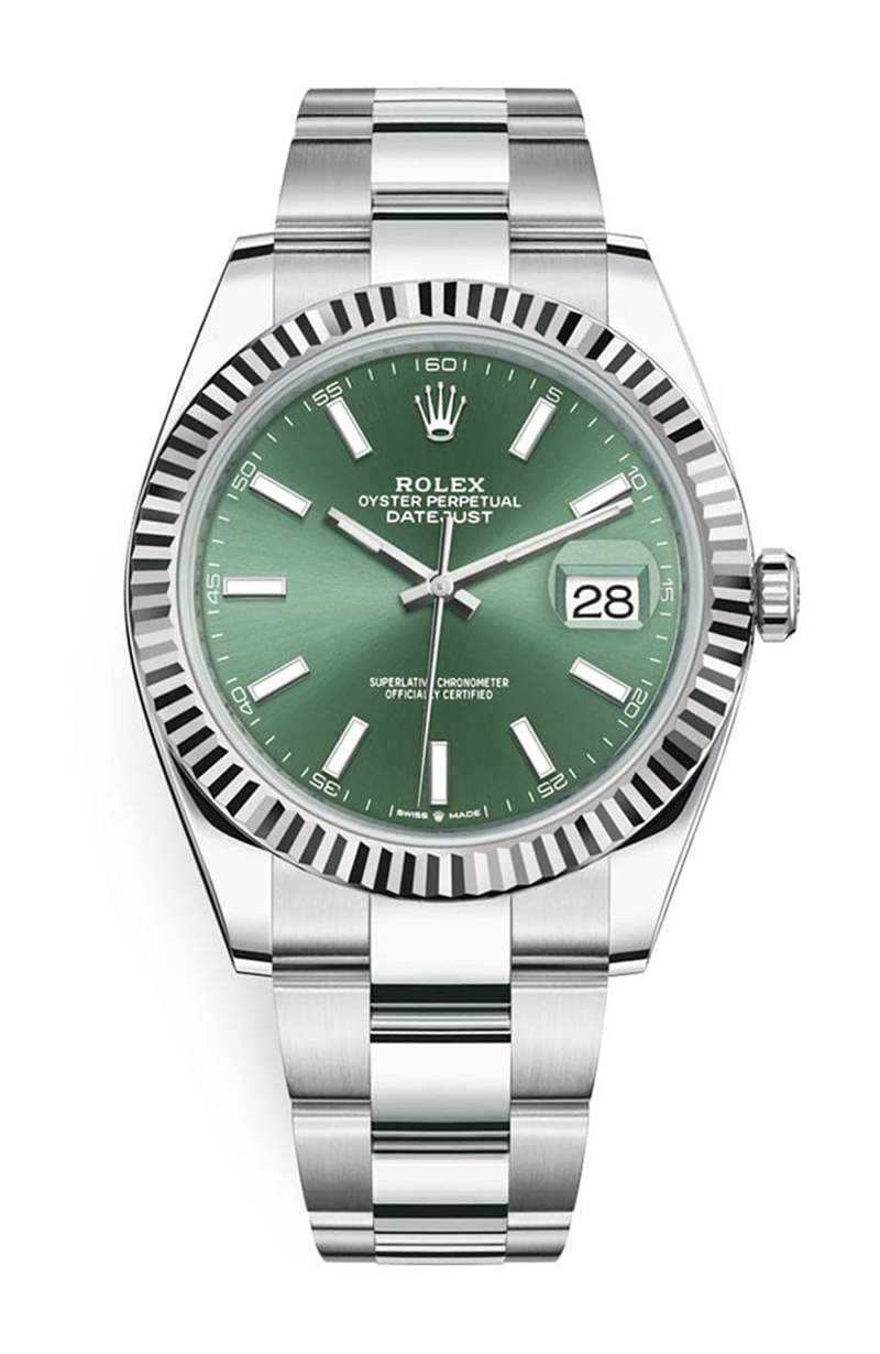 Datejust 126334定價(jià)HKD 77,900,目前國(guó)外報(bào)價(jià)21,000歐羅(Rolex官網(wǎng)) Rolex綠面手表Datejust、Day-Date首波行情曝光228238炒逾百萬-復(fù)刻表