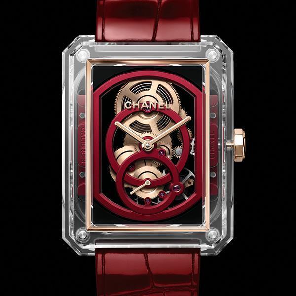 紅色基因的優(yōu)雅張力!CHANEL Red Edition用單色變化細節(jié)-復刻表