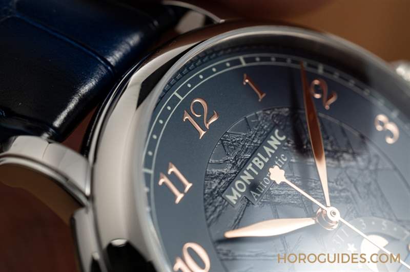 MONTBLANC - 冰川紋藍面，暮色下的白朗峰頂印象｜Montblanc明星傳承系列限量新作