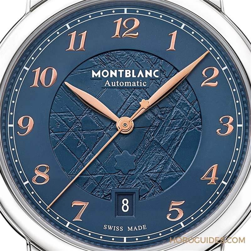 MONTBLANC - 冰川紋藍面，暮色下的白朗峰頂印象｜Montblanc明星傳承系列限量新作