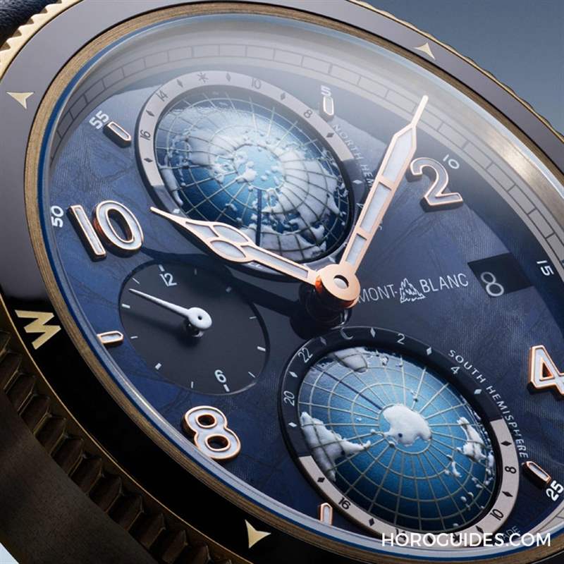 MONTBLANC - 零氧！ 耐用、精準、不起霧｜Montblanc 1858系列Geosphere世界時區(qū)零氧限量腕表的極限探險魂