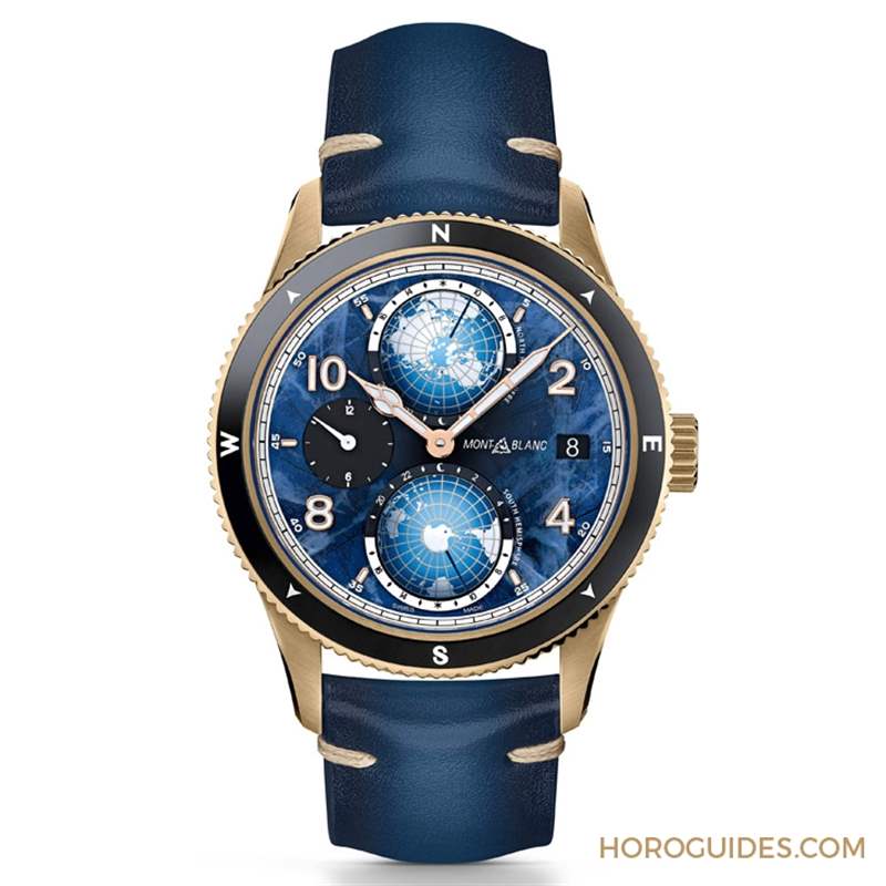 MONTBLANC - 零氧！ 耐用、精準、不起霧｜Montblanc 1858系列Geosphere世界時區(qū)零氧限量腕表的極限探險魂