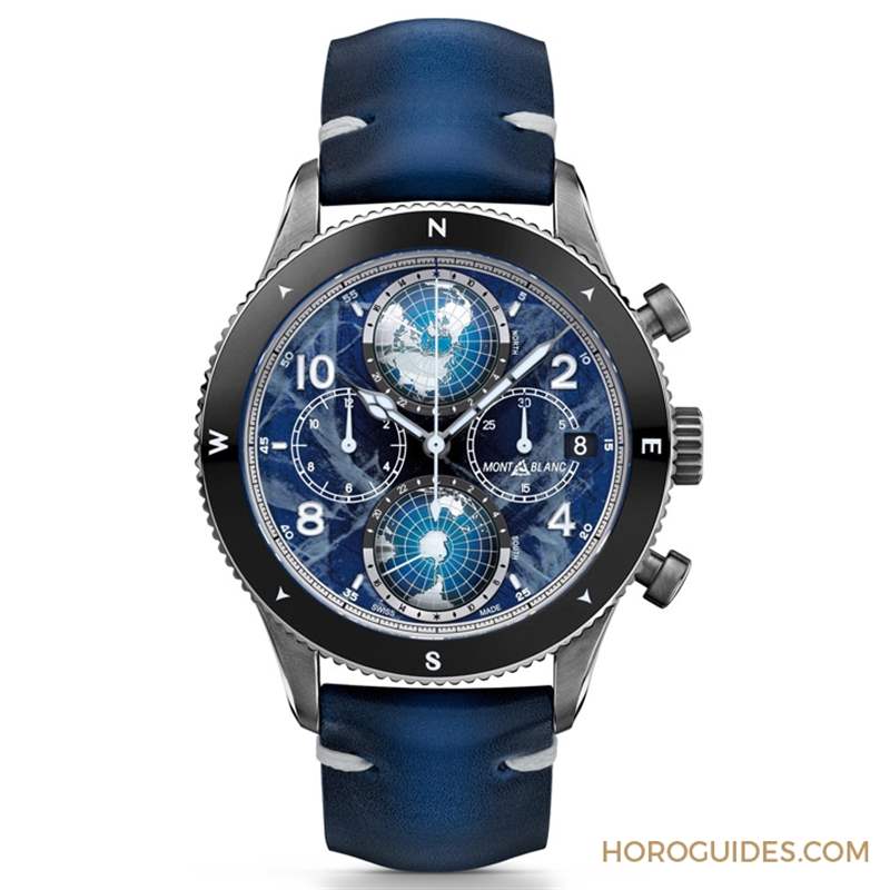 MONTBLANC - 零氧！ 耐用、精準(zhǔn)、不起霧｜Montblanc 1858系列Geosphere世界時區(qū)零氧限量腕表的極限探險魂