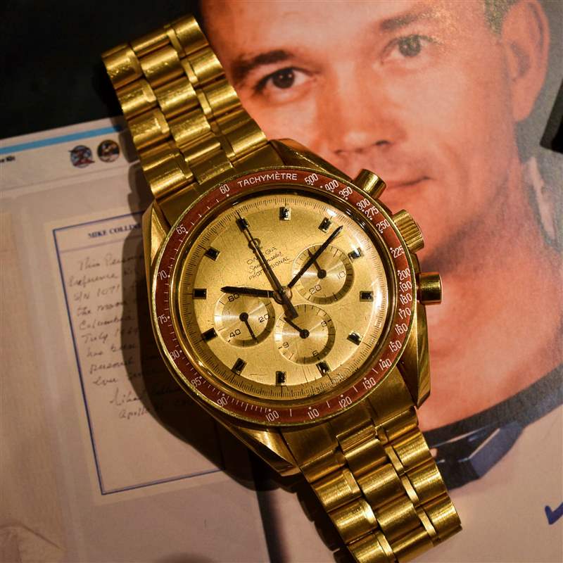 拍賣宇航員 Wally Schirra 的歐米茄 Speedmaster 能否創下快速記錄?-復刻表