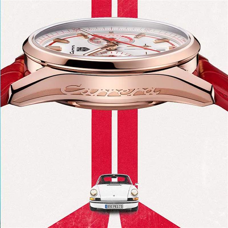 TAG Heuer聯乘Porsche Carrera五十周年限量版致敬終極賽車精神-復刻表