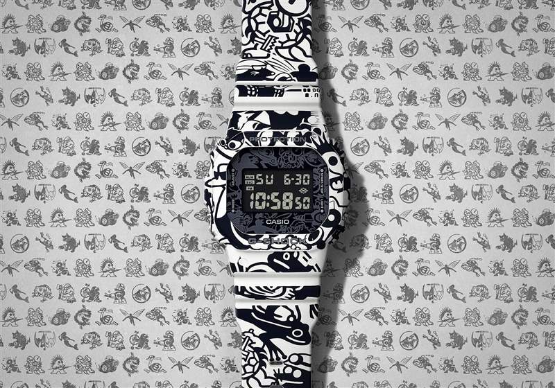 動手操作:卡西歐 DW5600-GU-7 'G-Shock Universe' 手表 動手操作:卡西歐 DW5600-GU-7 'G-Shock Universe' 手表-復刻表