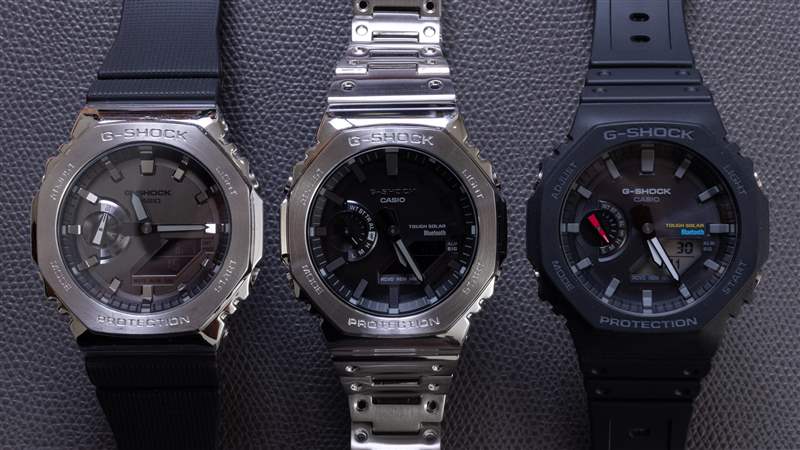 手表評論:卡西歐 G-Shock GMB2100 全金屬手鏈-復刻表