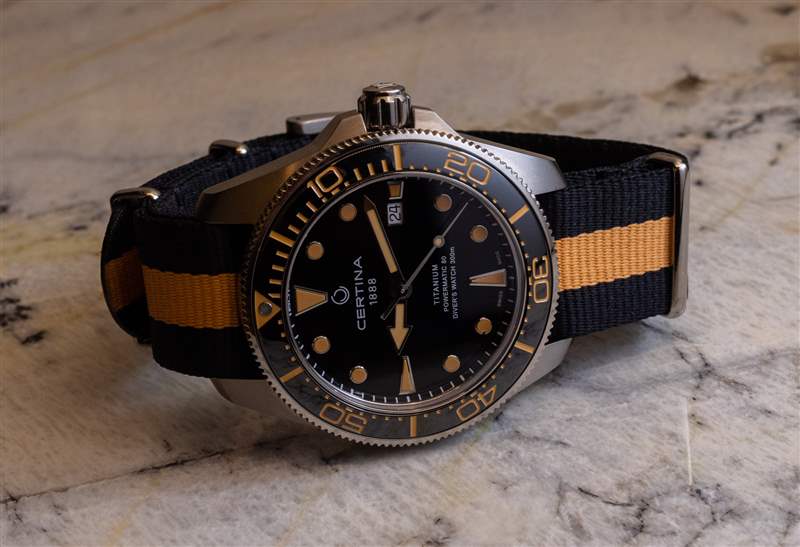 觀看評論:Certina DS Action Diver Titanium 觀看評論:Certina DS Action Diver Titanium-復刻表