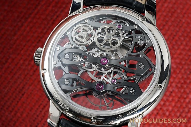 通透視感加雙面表橋芝柏表鏤空三鈦橋陀飛輪Neo Tourbillon Skeleton-復刻表
