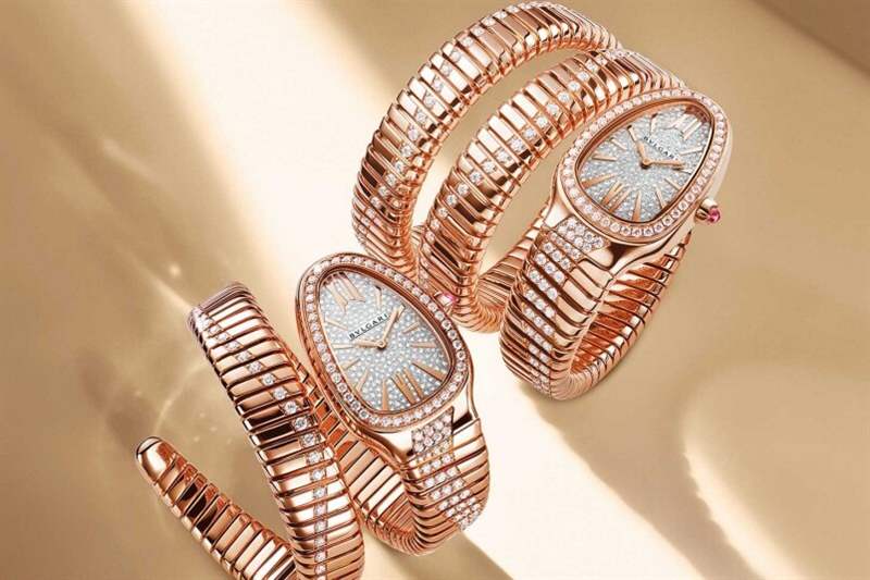BVLGARI Serpenti Tubogas Infinity 寶格麗Serpenti Tubogas Infinity呈現(xiàn)出活靈活現(xiàn)的靈蛇曲線-復(fù)刻表
