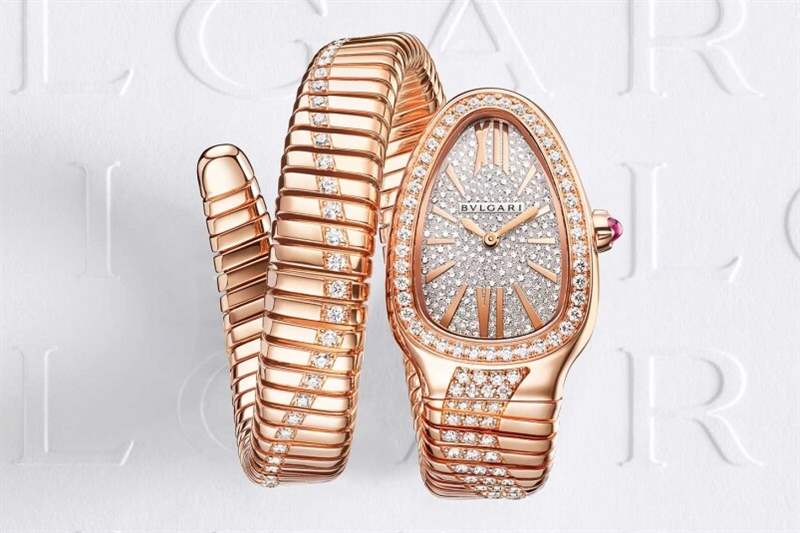 BVLGARI Serpenti Tubogas Infinity 寶格麗Serpenti Tubogas Infinity呈現(xiàn)出活靈活現(xiàn)的靈蛇曲線-復(fù)刻表