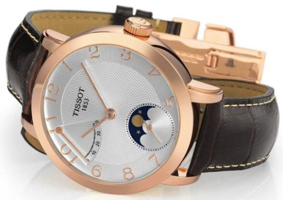 Tissot Sculpture Line Moonphase 2 天梭雕塑線月相“寶璣寶寶”腕表-復刻表