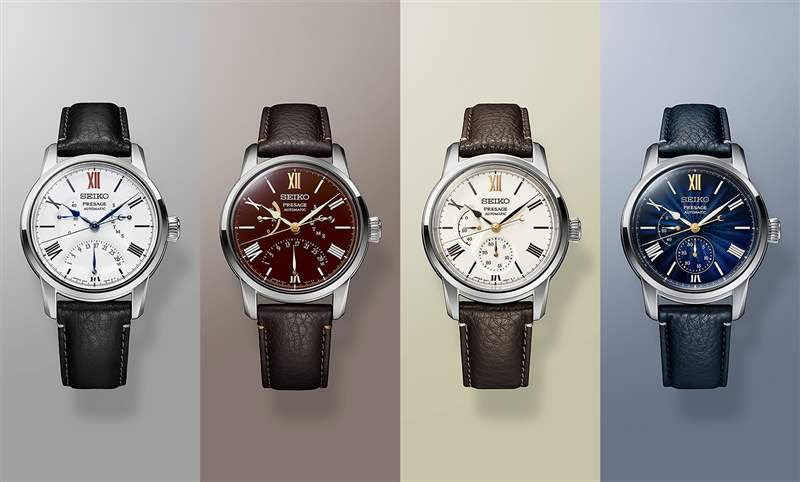 SEIKO制表110周年，Presage Craftsmanship系列腕表延攬日本工藝職人為面盤加持
