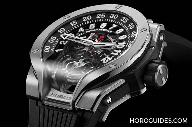 HUBLOT全新MP-13雙軸陀飛輪雙逆跳腕表挑戰極限工藝-復刻表