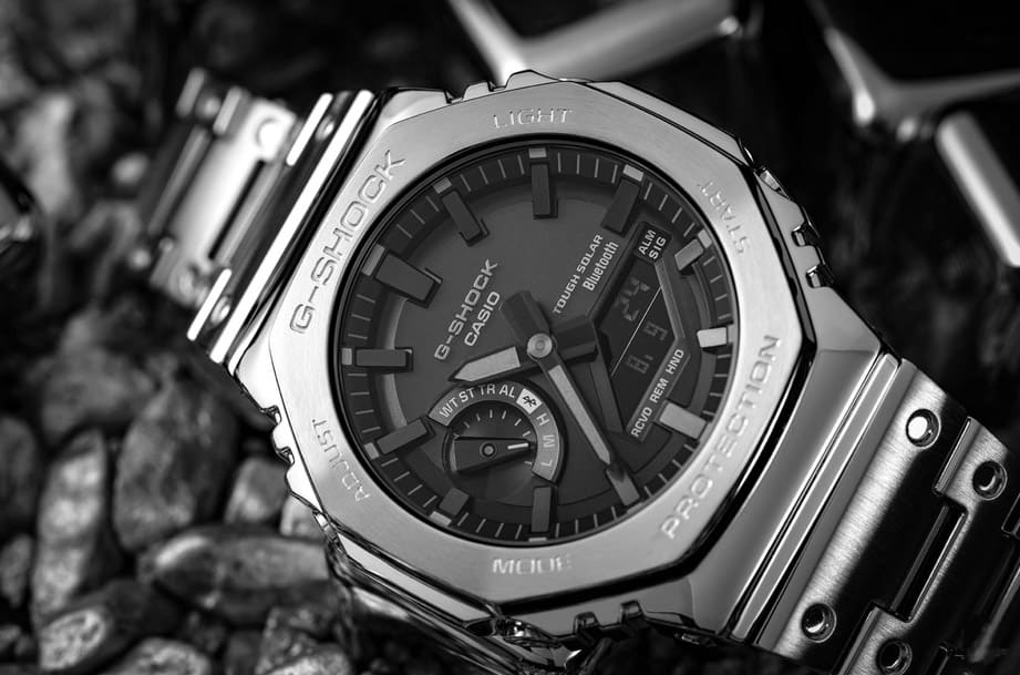 評點(diǎn)G-SHOCK“全金屬”農(nóng)家橡樹GM-B2100運(yùn)動表-復(fù)刻表