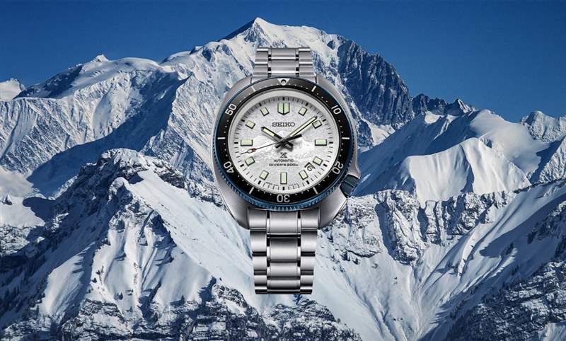 SEIKO Prospex植村直己特別版SLA069，獨特白朗峰面盤紀念冒險人生