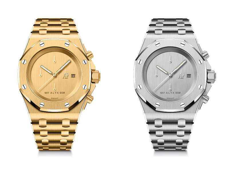 愛彼 (Audemars Piguet) 剛剛與 1017 ALYX 9SM 推出全新合作款 — 打造 4 款全新腕表