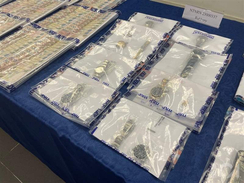 5月14日屯門搶錶案大部分失錶也是勞力士出品，犯人於上月底落網（01資料圖片/ 呂婉怡攝）