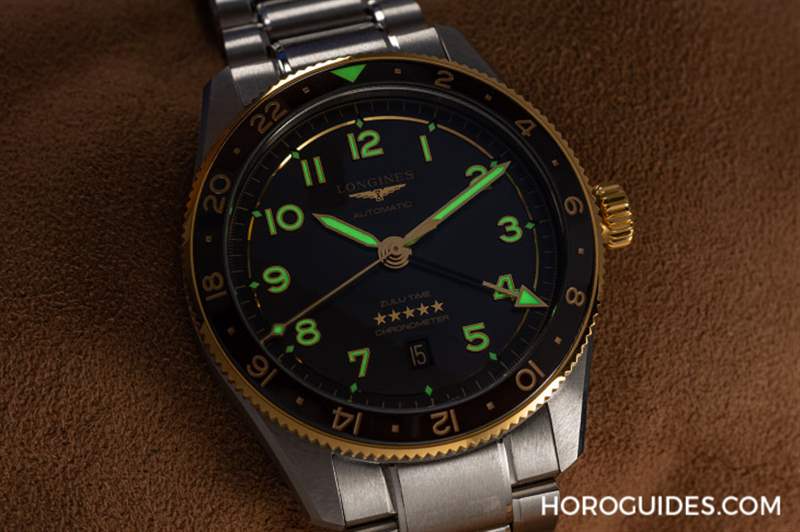 LONGINES - 為此地與彼時，都鍍上Golden Hour：浪琴表Spirit Zulu Time，新增18K黃金細節