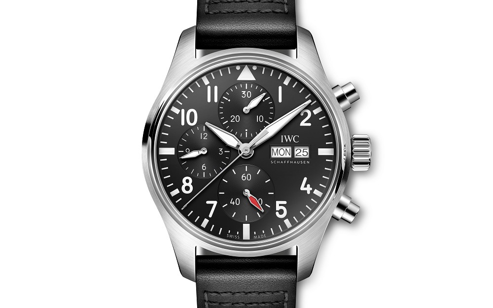 萬國(guó)推出Pilot’s Watch Chronograph 41黑色表盤計(jì)時(shí)碼表-復(fù)刻表