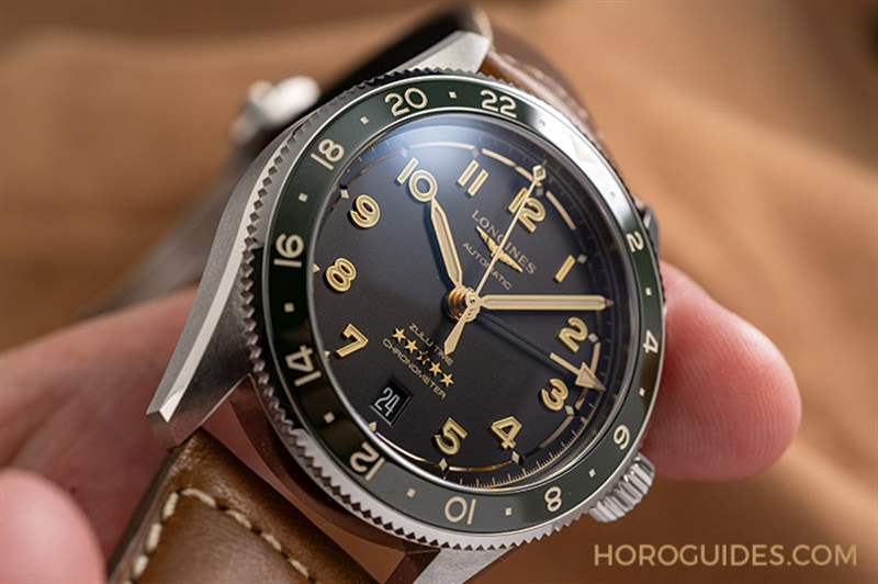 LONGINES - 為此地與彼時，都鍍上Golden Hour：浪琴表Spirit Zulu Time，新增18K黃金細節