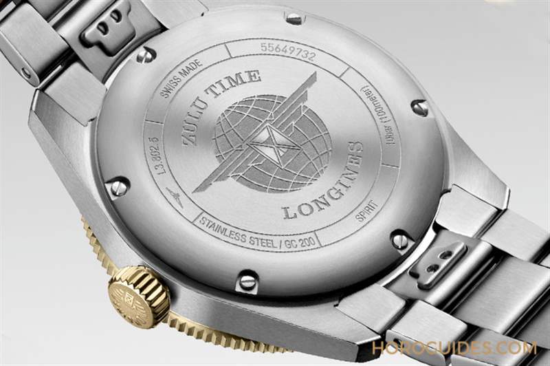 LONGINES - 為此地與彼時，都鍍上Golden Hour：浪琴表Spirit Zulu Time，新增18K黃金細節