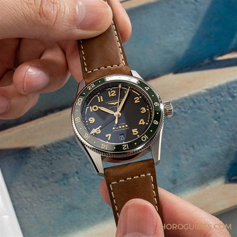 LONGINES - 為此地與彼時，都鍍上Golden Hour：浪琴表Spirit Zulu Time，新增18K黃金細節