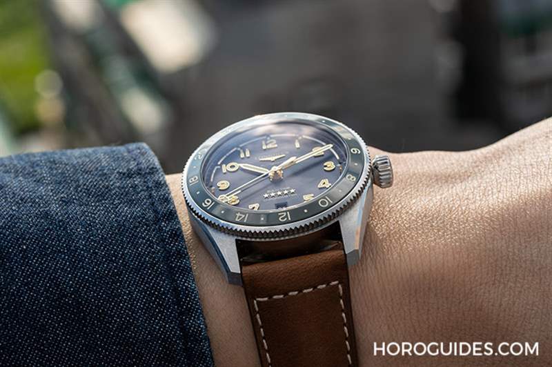 LONGINES - 為此地與彼時，都鍍上Golden Hour：浪琴表Spirit Zulu Time，新增18K黃金細節