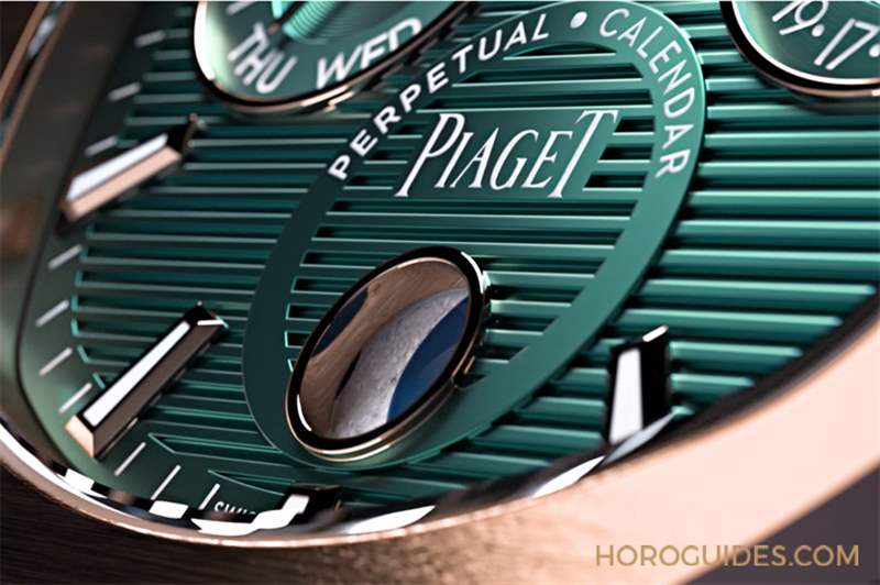 PIAGET - 風華奪目、纖薄美型，PIAGET Polo超薄萬年歷自動腕表強勢定義奢華運動風