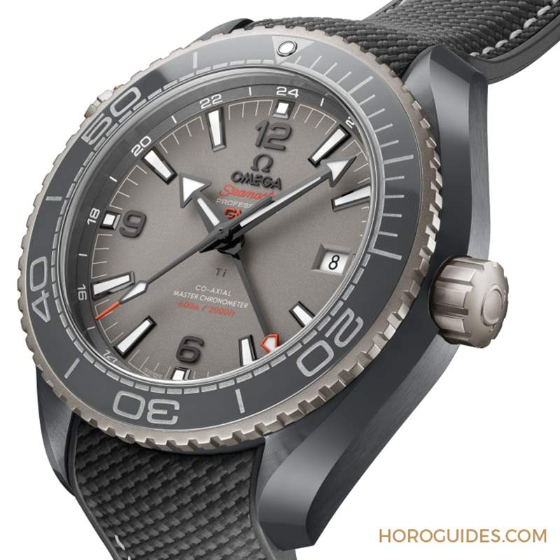 輕量化材質(zhì)打造由內(nèi)到外的輕盈感|OMEGA Seamaster Planet Ocean Dark Grey-復(fù)刻表