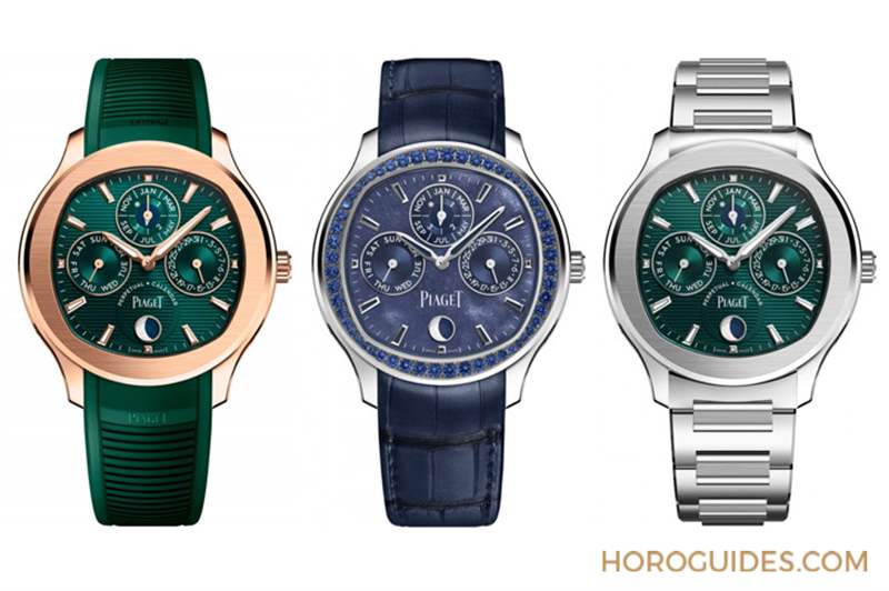 PIAGET - 風華奪目、纖薄美型，PIAGET Polo超薄萬年歷自動腕表強勢定義奢華運動風