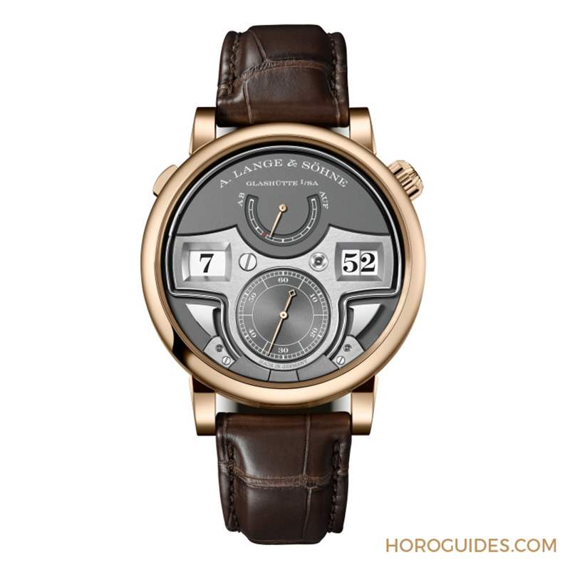 溫暖蜜金限量登場|朗格Zeitwerk Minute Repeater 18K蜂蜜金版-復(fù)刻表