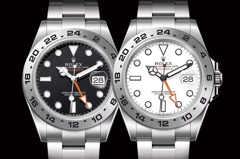 Rolex Explorer II探二各型號(hào)最新行情(Rolex官網(wǎng)) ROLEX Explorer II手表最新行情勞力士探二黑、白面溢價(jià)相差4%-復(fù)刻表