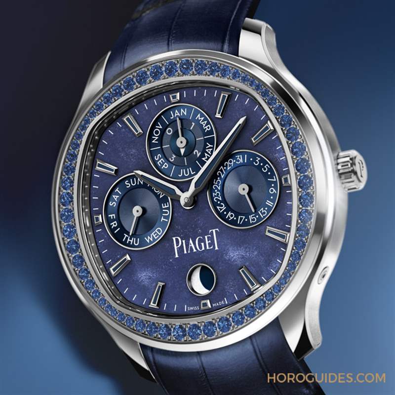 PIAGET - 風華奪目、纖薄美型，PIAGET Polo超薄萬年歷自動腕表強勢定義奢華運動風