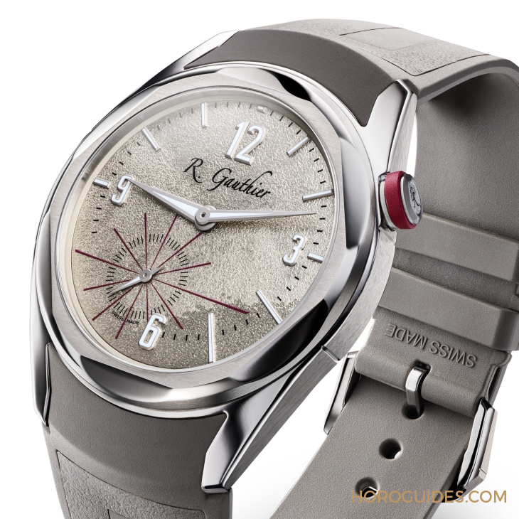 ROMAIN GAUTHIER - Romain Gauthier C系列推出第五代鈦金屬新作! 獨(dú)特的手工鑿刻紋理香檳面