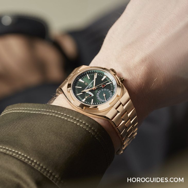 VACHERON CONSTANTIN - OVERSEAS - 5520V/210R-B966 - 名表達(dá)人來點(diǎn)名，哪款一體式鏈帶腕表最好看、最好戴？